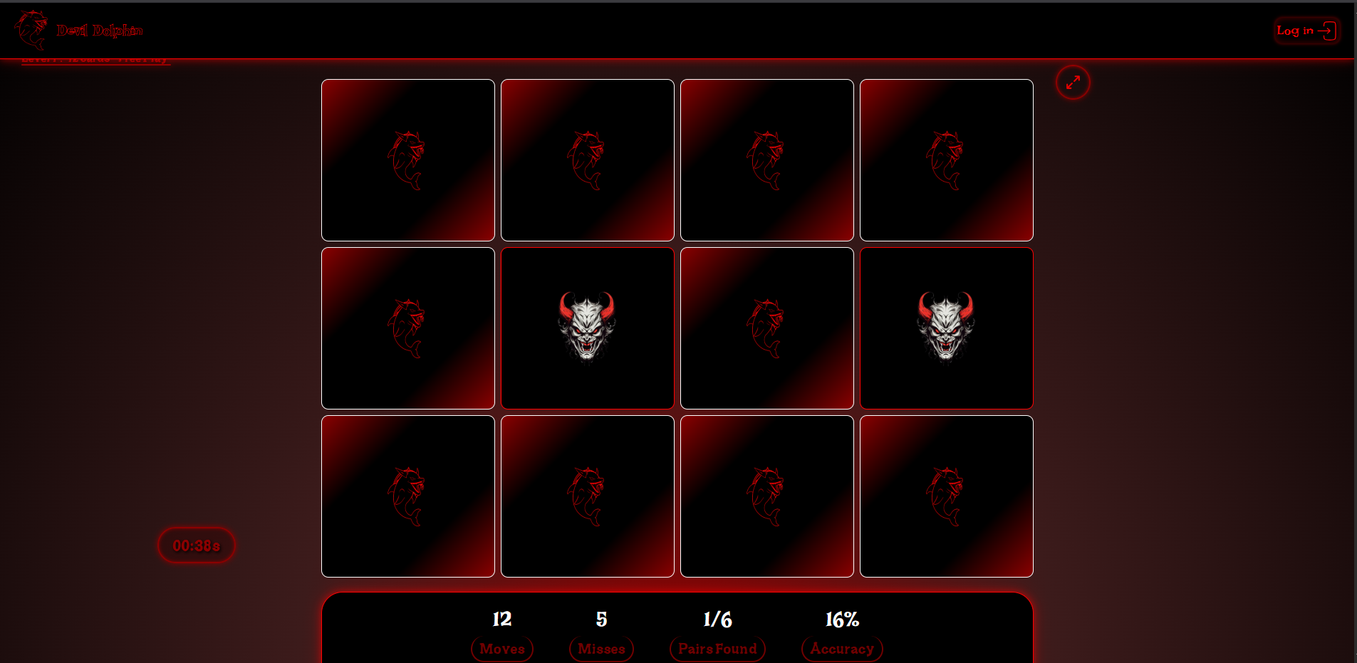 Devil Dolphin Memory screenshot